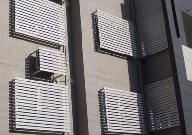 外墻風(fēng)口百葉窗